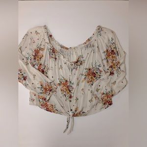 Floral Boho Crop Top